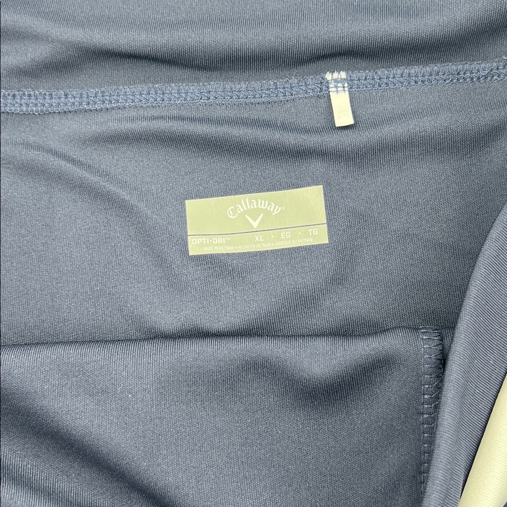 Callaway Navy Blue Athletic Golf Skort with Multicolor Stripe Accent - Picture 2 of 5